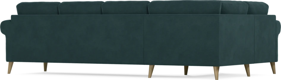 Eden - Hörnsoffa, 1+3-sits - Blå