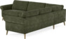 Bridge - Hörnsoffa, 3+2-sits - Grön