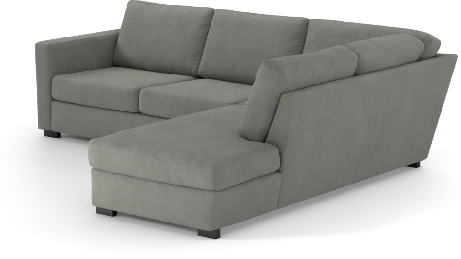 Friday - 2,5-sits soffa med divan höger - Grå