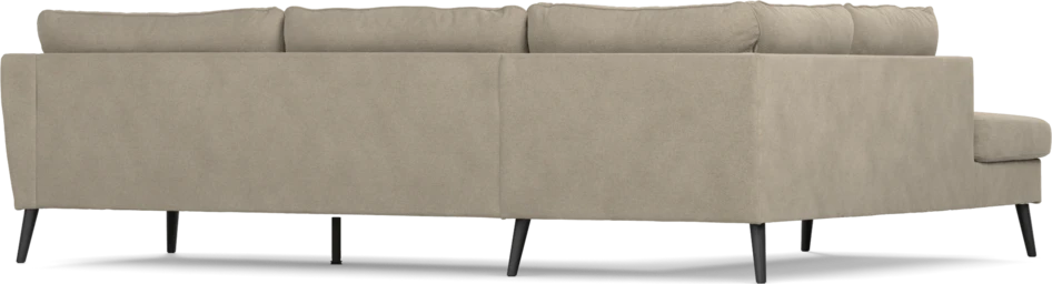 County - 2,5-sits soffa med divan vänster - Beige