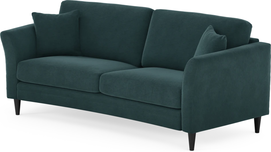 Eden - 2,5-sits soffa svängd - Blå