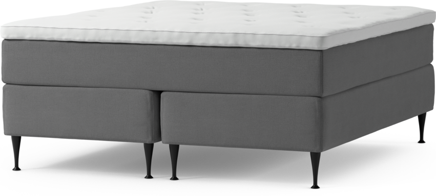 Delux Dream - Kontinentalsäng, dubbelsäng med bäddmadrass och sängben