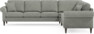 Eden - Hörnsoffa, 3+3-sits - Grå