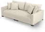 Rossi - 3-sits soffa, hel dyna - Vit