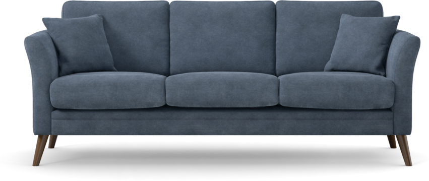 Eden - 3-sits soffa - Blå