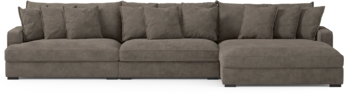 Rossi, 4-sits soffa med schäslong XL höger