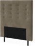 New York trensad - Sänggavel, 90-210 cm - Brun