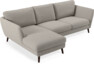 Madison Lux - 2-sits soffa med schäslong vänster - Beige