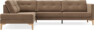 Rio - 3-sits soffa med divan vänster - Beige