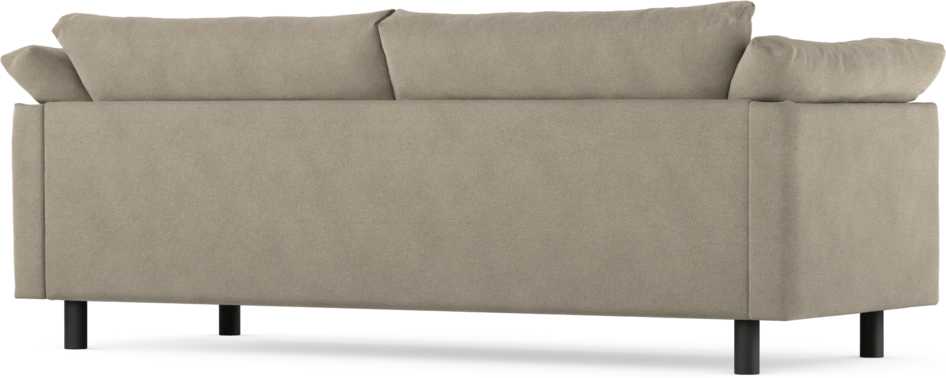 Cherrie - 3-sits soffa, fast klädsel - Beige