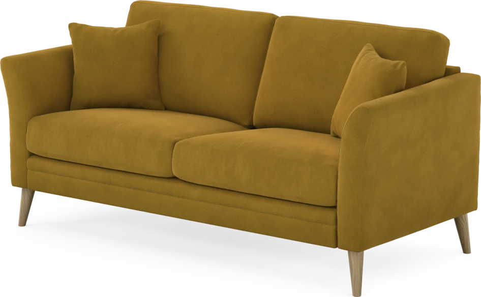 Eden - 2,5-sits soffa - Gul