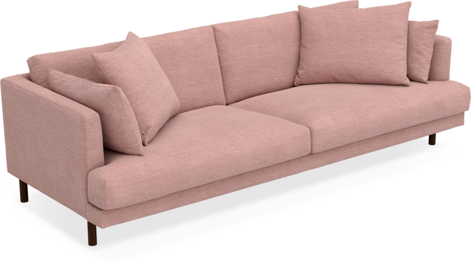 Harper - 4-sits soffa - Rosa