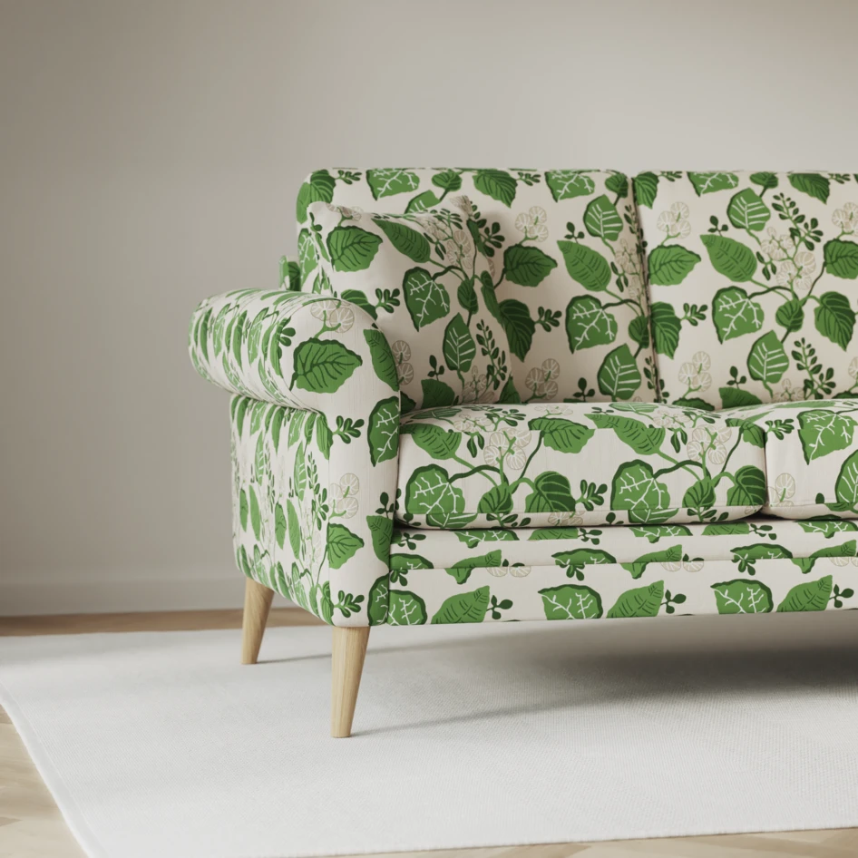 Eden - 3-sits soffa med schäslong vänster och divan höger - Flerfärgad