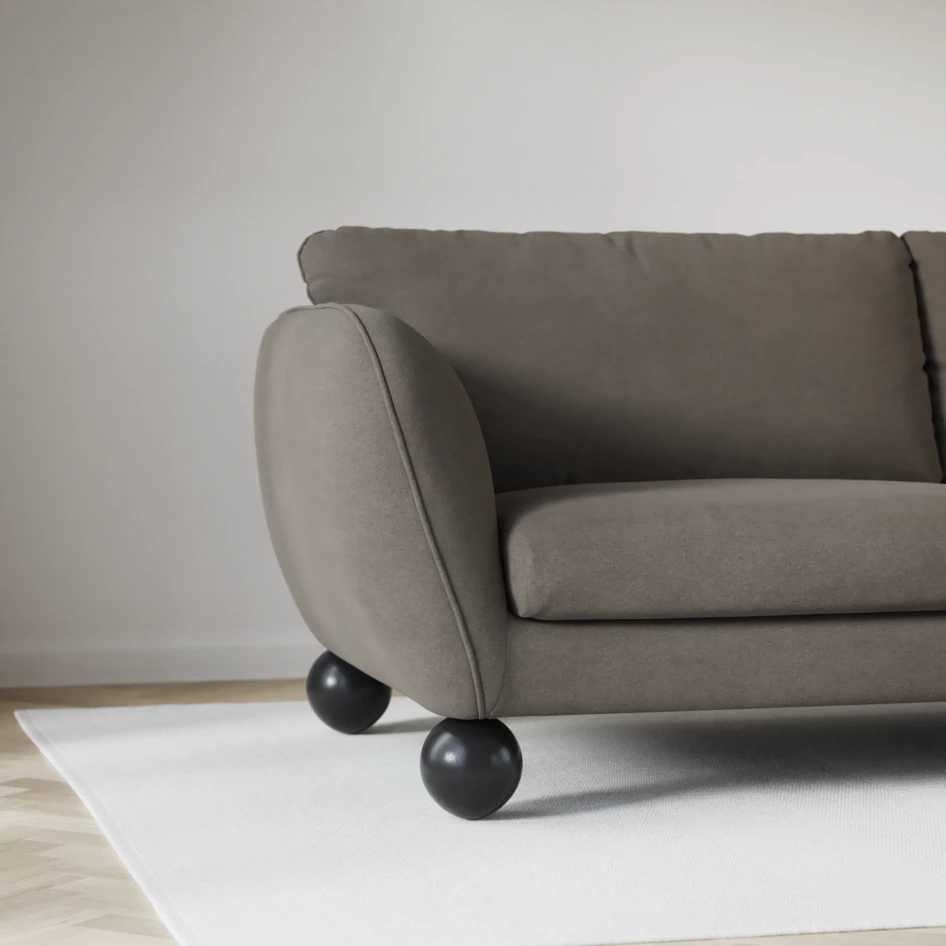 Madison Lux - Hörnsoffa med schäslong höger - Beige