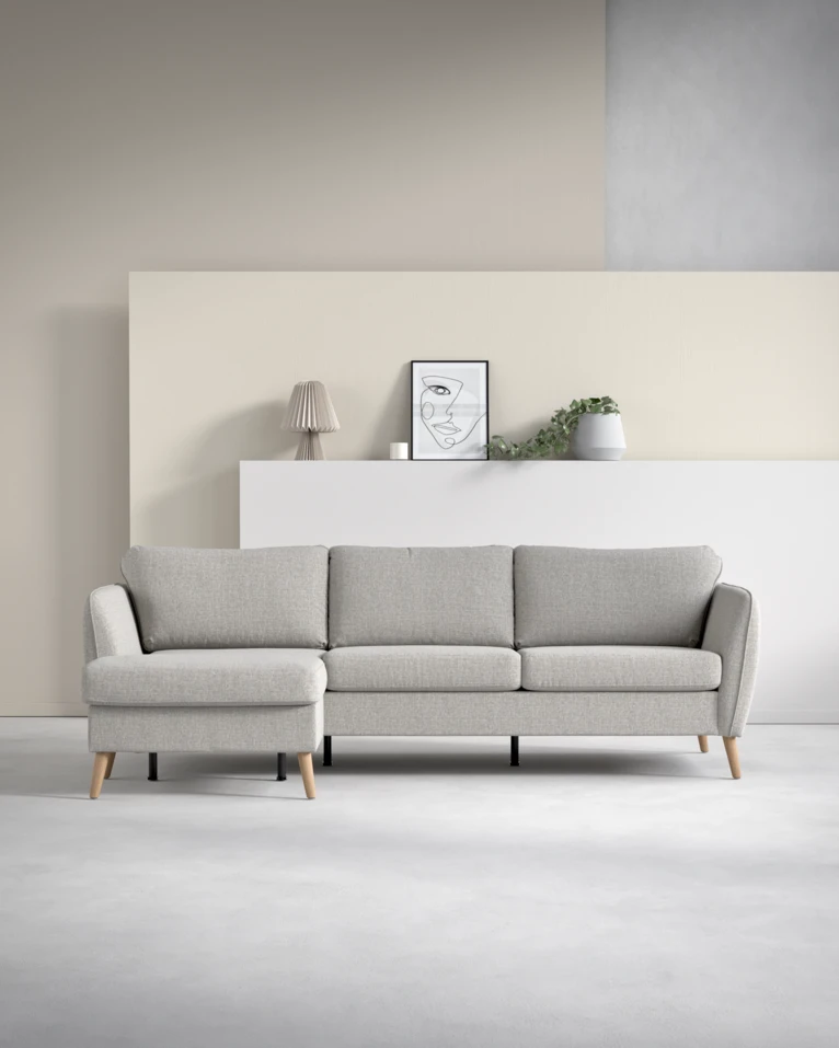 County, 3-sits soffa med flyttbar schäslong