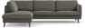 Madison - 3-sits soffa med divan vänster - Grå