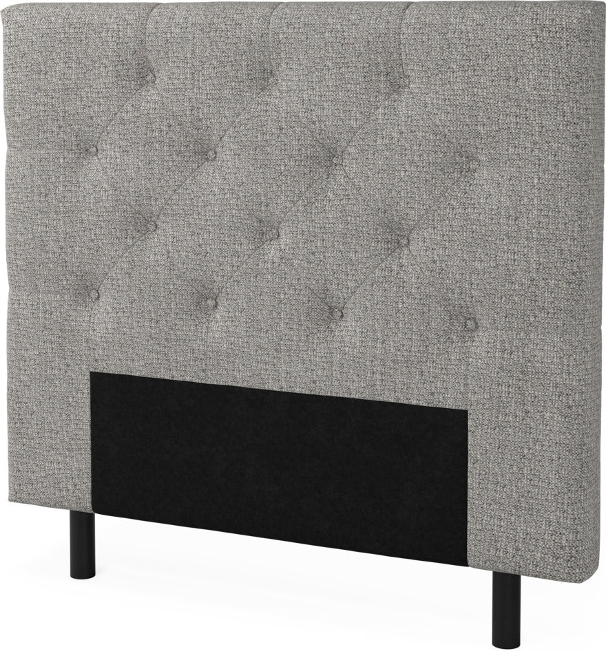 Delux Pikerad Låg - Sänggavel, 90-210 cm