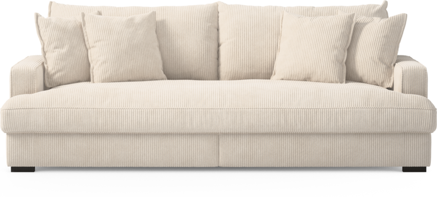 Rossi - 3-sits soffa, hel dyna - Vit
