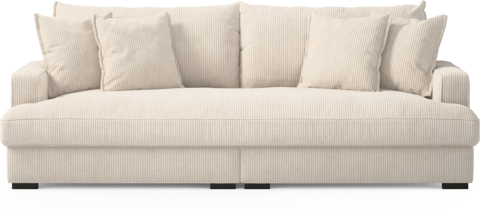 Rossi - 3-sits soffa, hel dyna - Vit