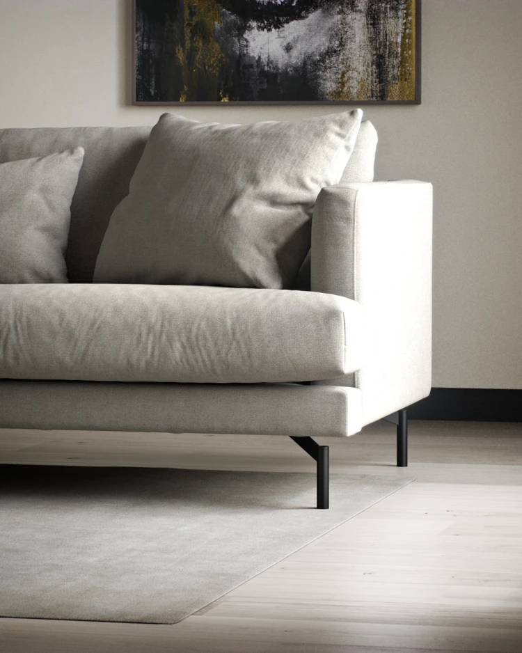 Harper - 3-sits soffa med divan vänster - inspiration