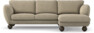 Madison - 2-sits soffa med schäslong höger - Beige