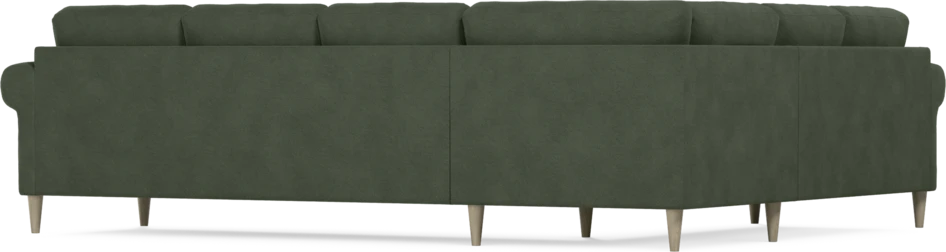 Eden - Hörnsoffa, 2+3-sits - Grön