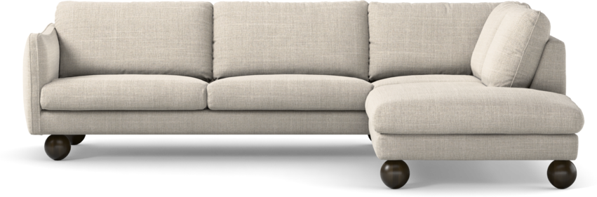 Madison Lux - 3-sits soffa med divan höger - Beige