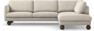Madison Lux - 3-sits soffa med divan höger - Beige