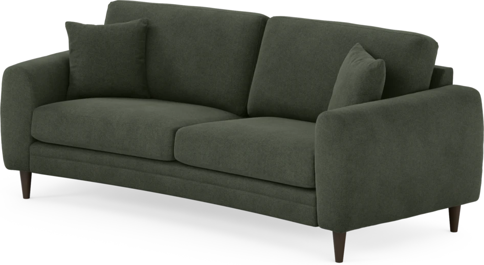 Eden - 2,5-sits soffa svängd - Grön