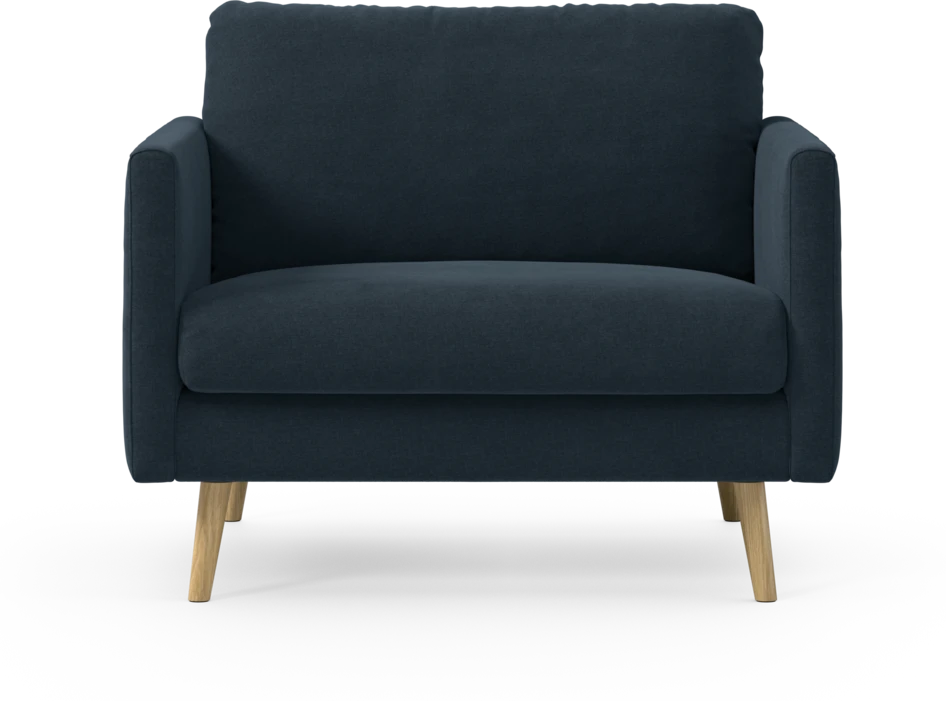 Madison Lux - Fåtölj, 90 cm - Blå