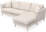 Eden - 2,5-sits soffa med schäslong - Beige