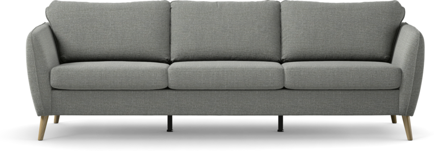 County - 3-sits soffa - Grå