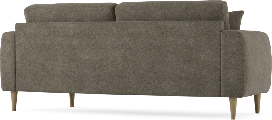 Eden - 2,5-sits soffa svängd - Brun