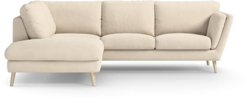 Madison Lux - 2-sits soffa med divan vänster - Beige