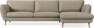 Madison - 3-sits soffa med schäslong höger - Beige
