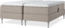 Delux Dream - Ställbar säng, dubbelsäng med bäddmadrass - Beige
