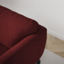 Madison Lux - 2-sits soffa med divan höger - Röd