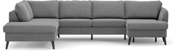 County, 3-sits soffa med divan vänster och schäslong höger