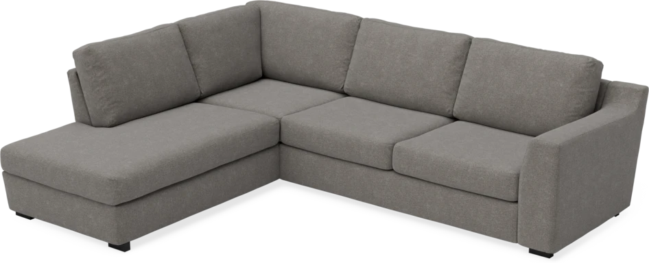 Friday - 2,5-sits soffa med divan vänster - Grå