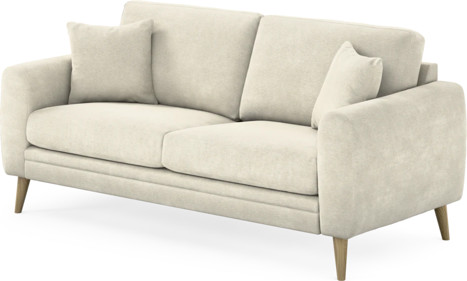 Eden - 2,5-sits soffa - Vit