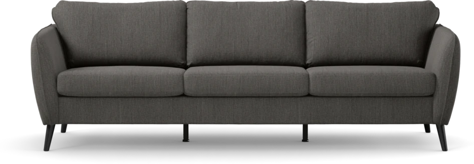 County - 3-sits soffa - Brun