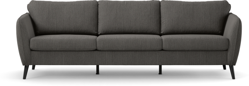 County - 3-sits soffa - Brun