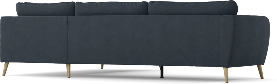 County - 2,5-sits soffa med divan höger - Blå