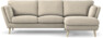 Madison - 2-sits soffa med schäslong höger - Beige