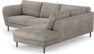 Madison Lux - 2-sits soffa med divan höger - Beige