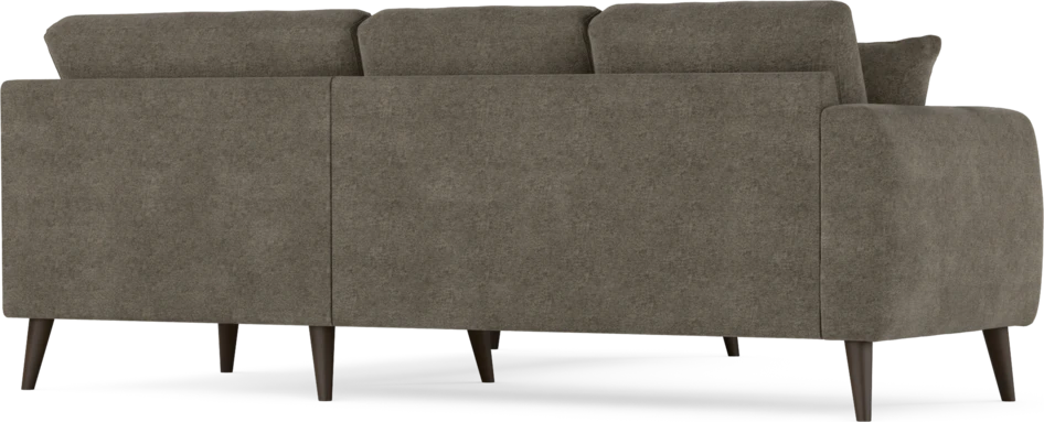 Eden - Hörnsoffa, 2+2-sits - Brun