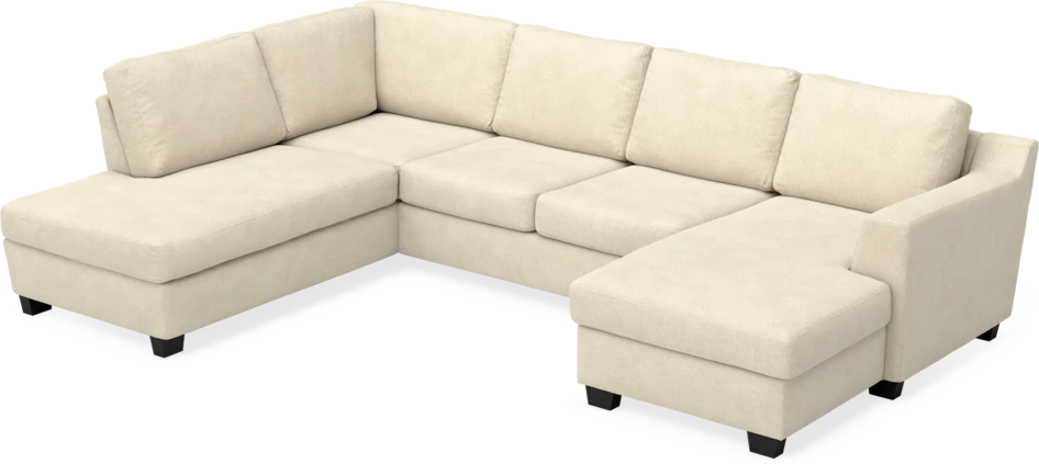Friday - 3-sits soffa med divan vänster och schäslong höger - Beige