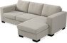 Nevada - 3-sits soffa med flyttbar schäslong - Beige