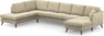 Eden - 3-sits soffa med divan vänster och schäslong höger - Beige