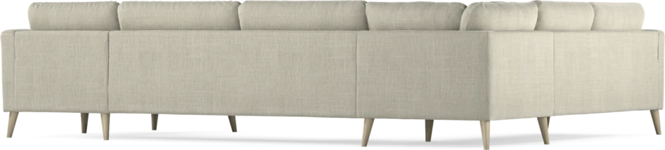Bridge - Hörnsoffa, 2+3-sits med schäslong höger - Beige